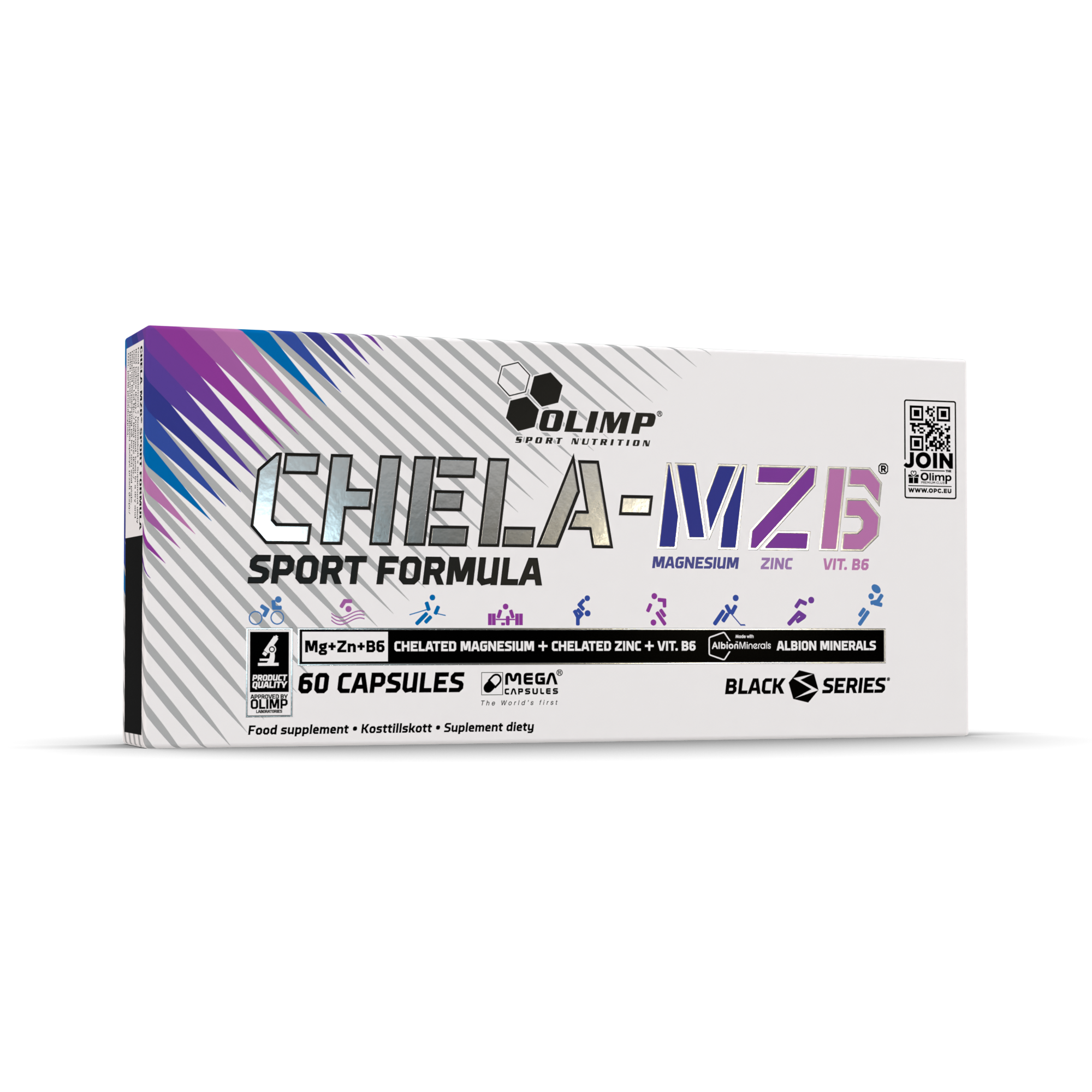 Chela-MZB® Sport Formula Mega Caps®