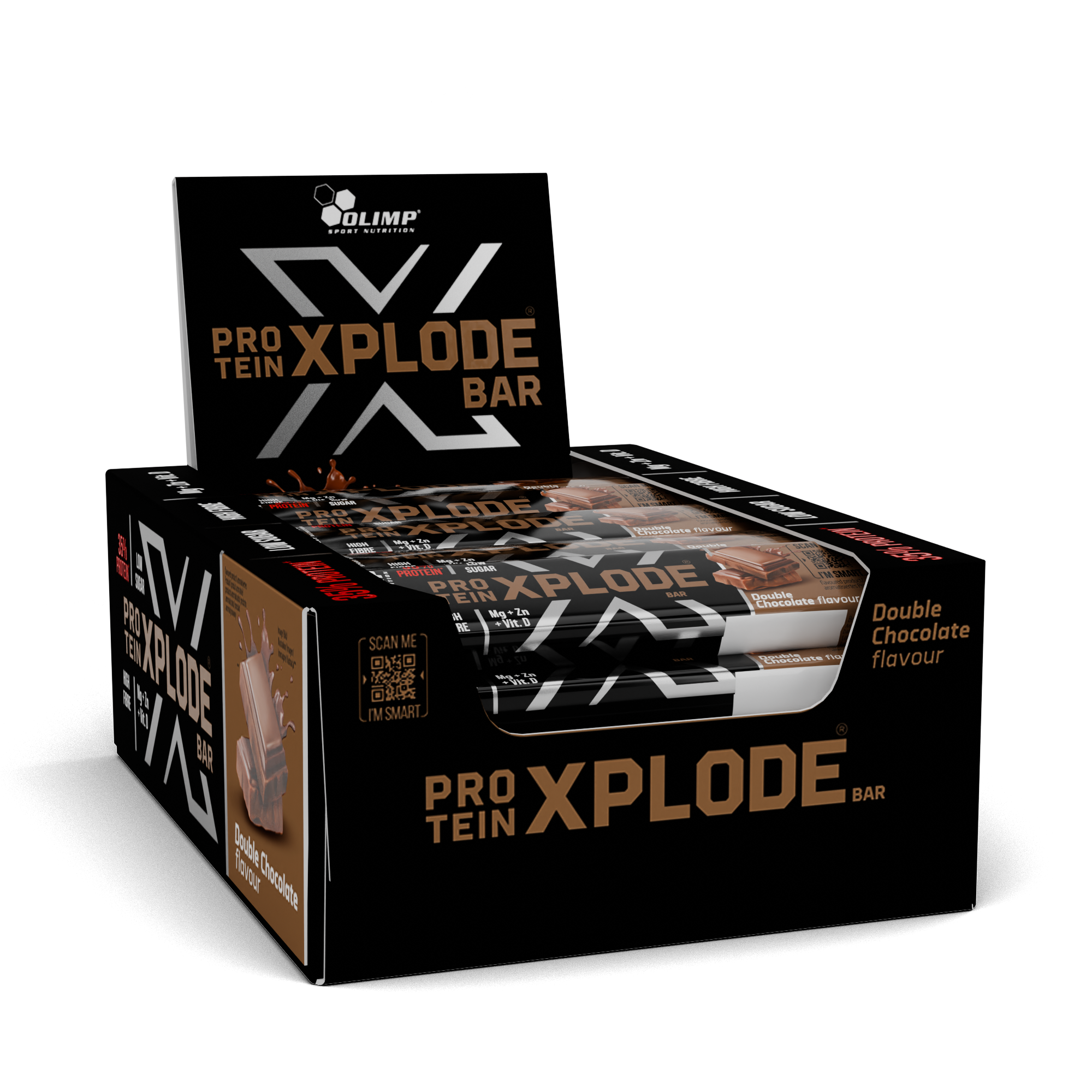 Protein Xplode Bar - 25 x 40 g Chocolate